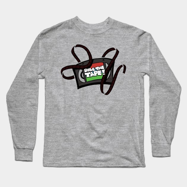 Roll the Tape! Logo Long Sleeve T-Shirt by TV